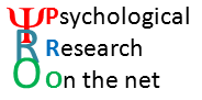 Psychologica Resaerch on the Net Logo